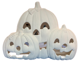 Pumpkin, Jack-o-Lantern Trio