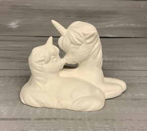 Unicorn, Mother and Baby, Small